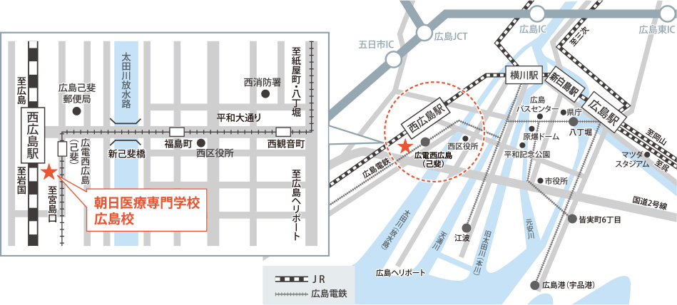 交通アクセス：PC用