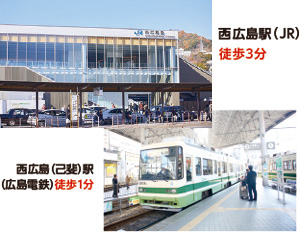 学生生活サポート「抜群の利便性」