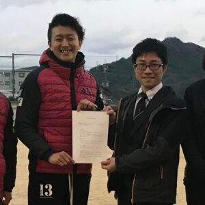 朝日医療専門学校 広島校新着情報「スポーツ現場実習　第8弾　中国ウェルネススポーツネットワークと実習に関する覚書を締結しました。」