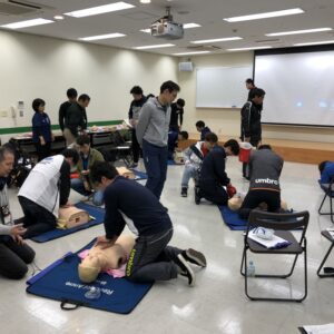 朝日医療専門学校 広島校新着情報「日本ACLS協会 BLSプロバイダーコース受講」