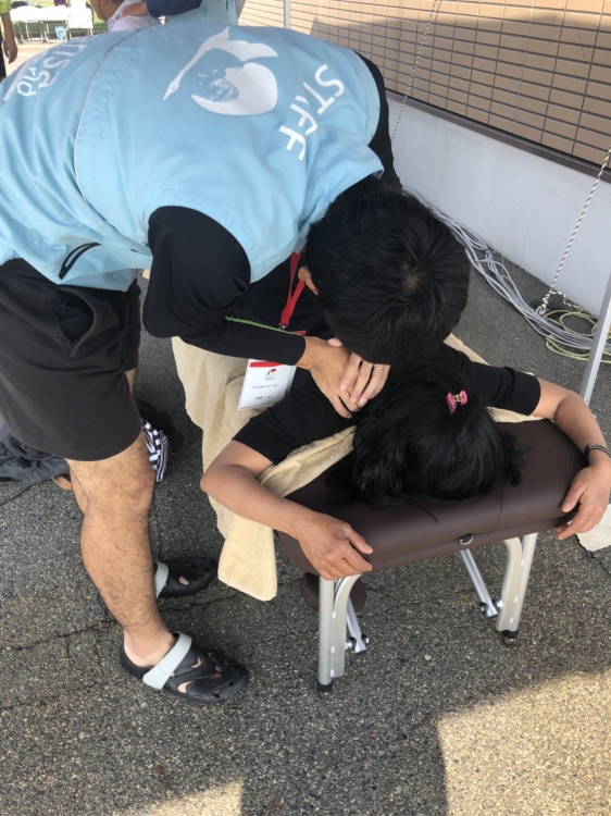 救護・ボランティアスタッフとして参加