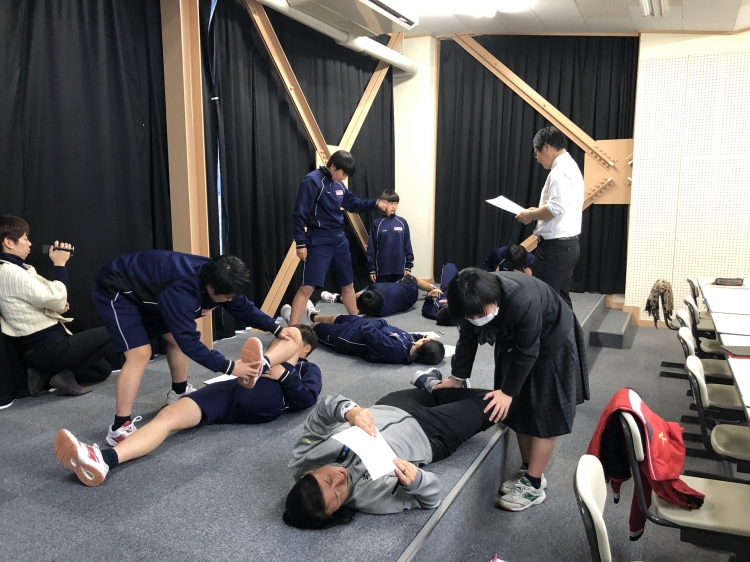 実技：ストレッチング