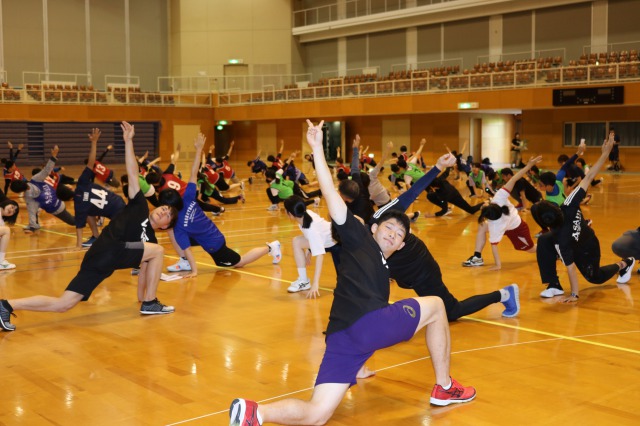 ATTメンバーによる準備運動