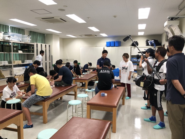 RCCイマなまっ！「3チャンB組コンナツ先生」の取材1