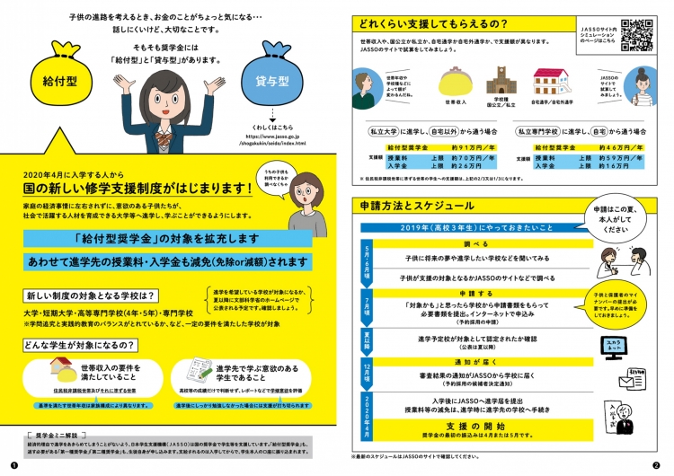 高等教育の修学支援新制度の対象機関に認定2
