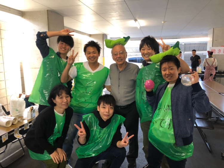 チーム枝豆：鍼灸学科3年生（夜）＆岩田校長