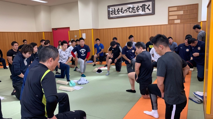 午後の部：実技「柔軟性を高めるアプローチ＆効かせるためのトレーニングテクニック」1