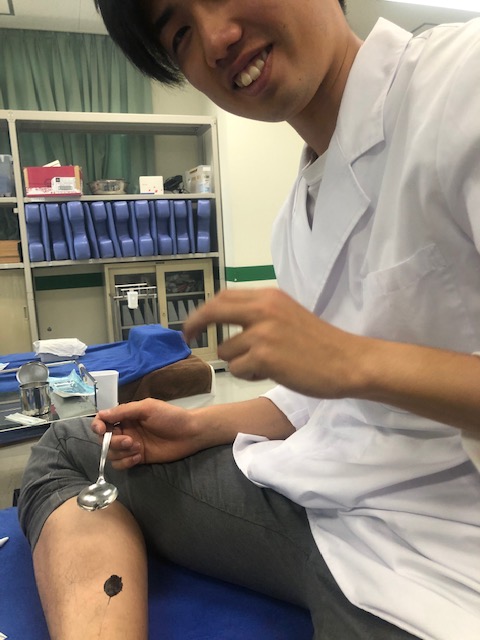 学生練習風景1