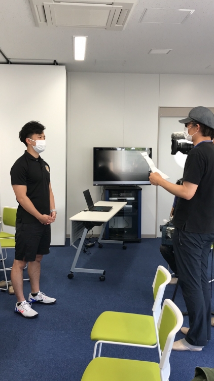 満点ママ取材の様子