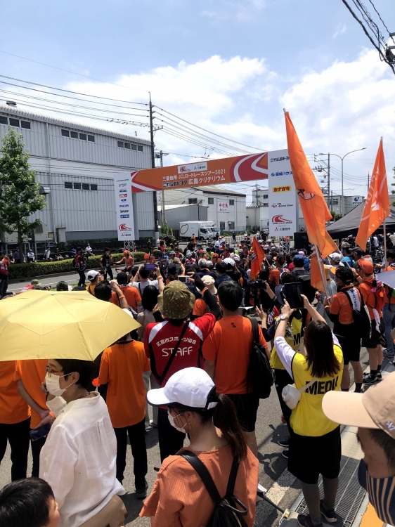 7/11（日）鍼灸学科1年生の学外臨床実習：ロードレース大会