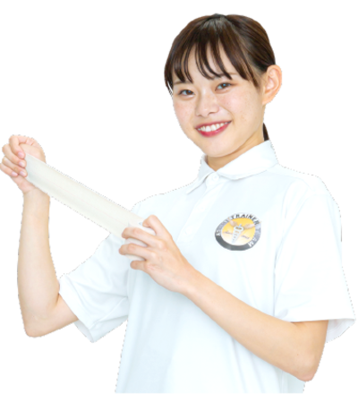 ATT（朝日トレーナーチーム）に所属する学生ボイス「西森 陽菜さん」